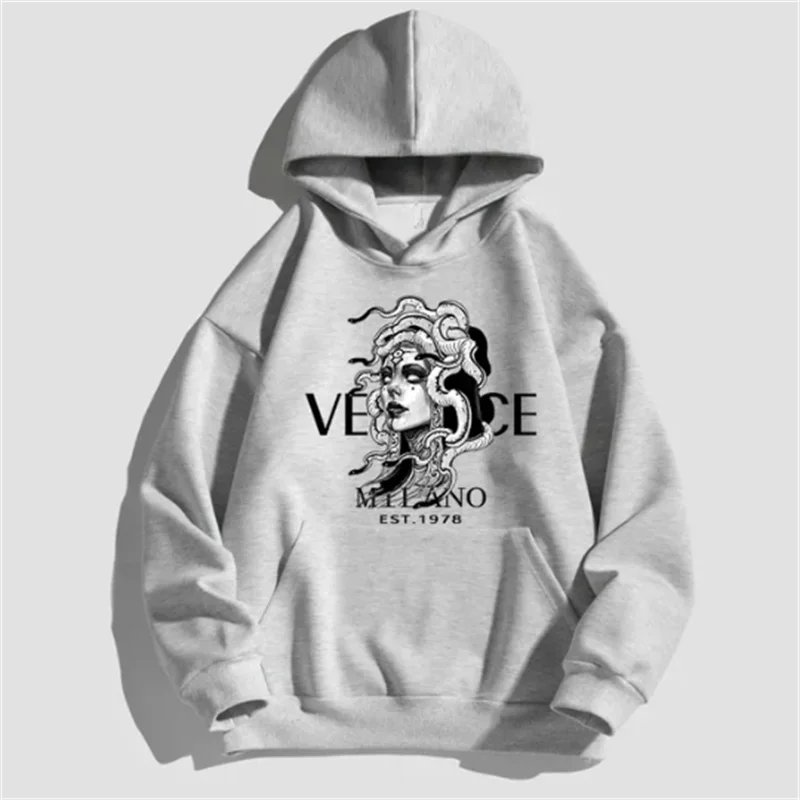 Camisola Do Hoodie Dos Homens E Das Mulheres, 100% Algodão Hoodie, Pullover Unisex, Velo Escovado, Camisola Quente, Hip Hop