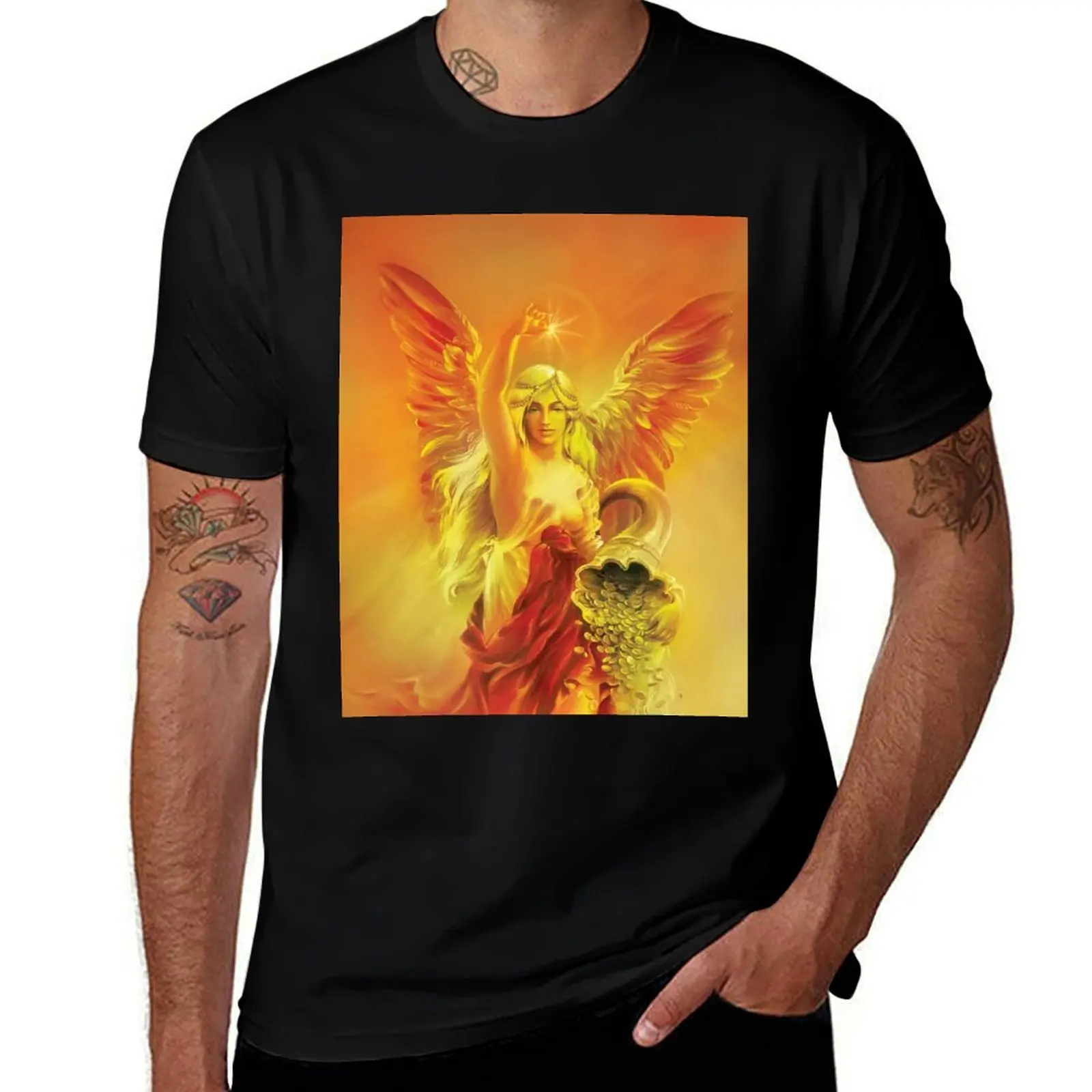 

ANGEL OF ABUNDANCE (FORTUNA) T-Shirt luxury t-shirt graphics tshirts personalised anime shirts men