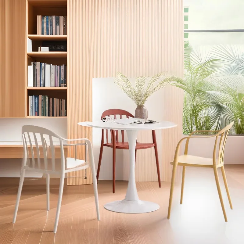 Simple style dining chair pastoral  plastic negotiation meeting  polypropylene  peacock chair