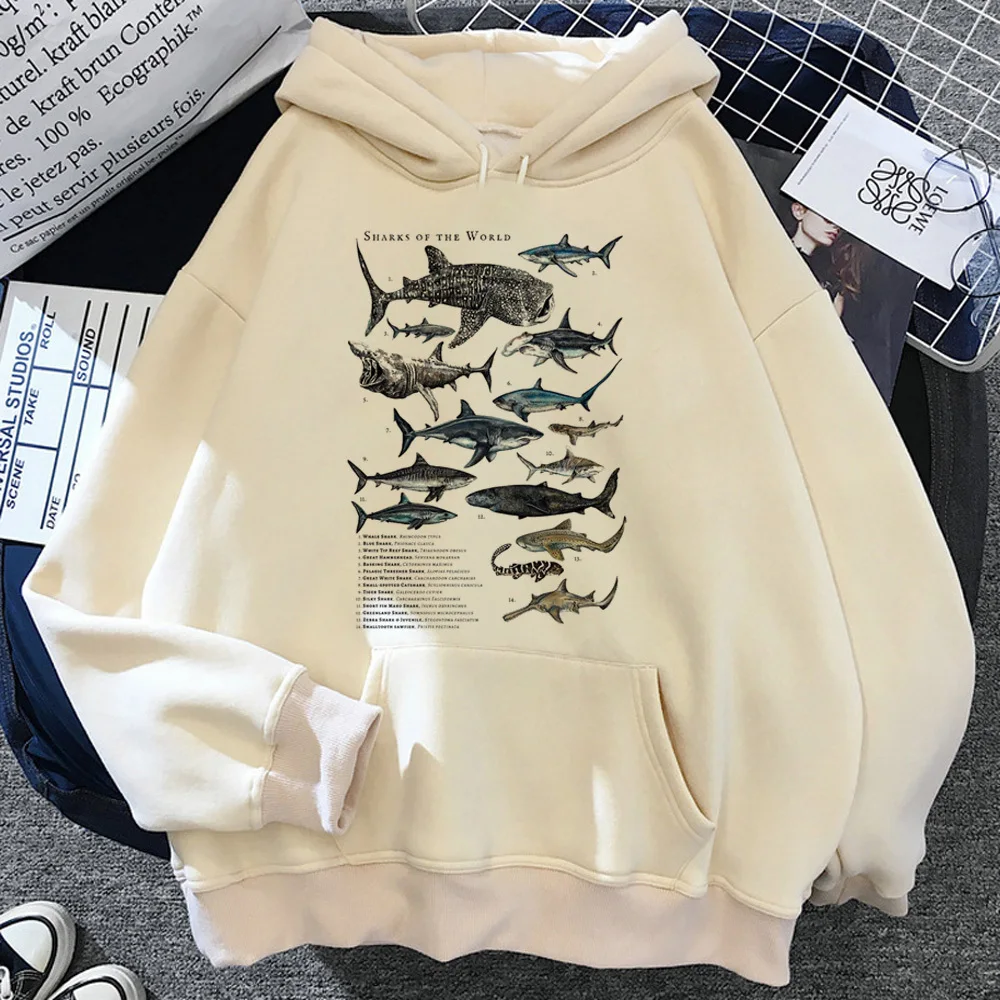 Whales hoodie Y2K kawaii funny youthful trendy comic female hoddie tracksuits streetwear graphic patterned