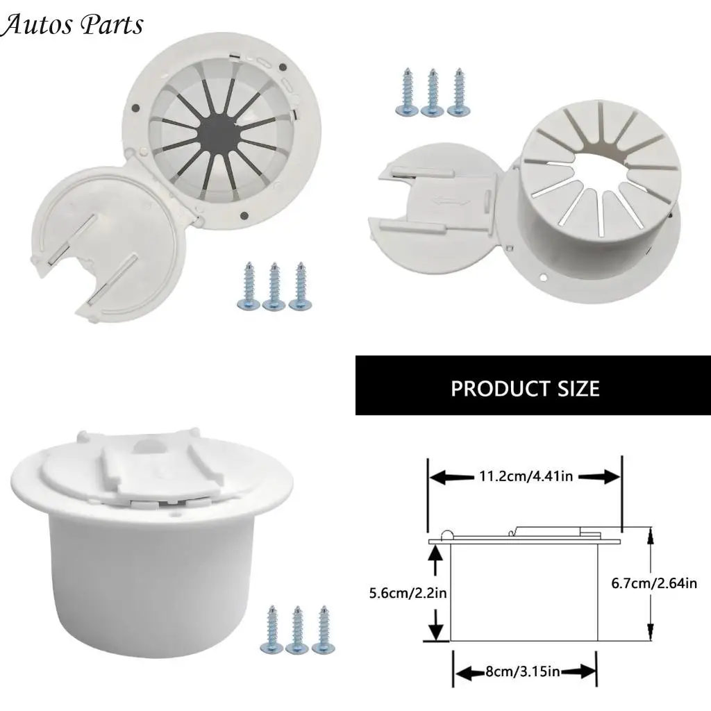 

57BA круглые кабельные люки управление кабелями Хранение кабелей для лодок и прицепов для туристов
