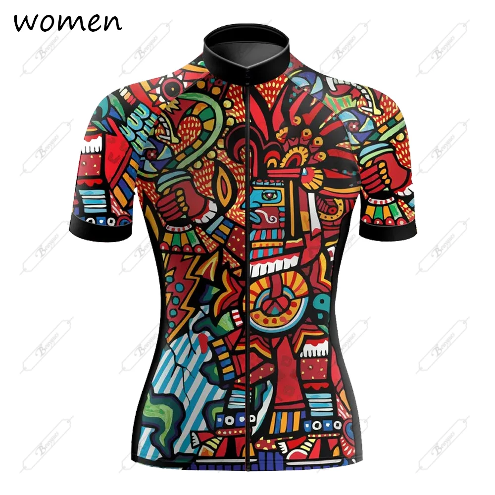 Mexico Summer Premium Cycling Jersey Set Breathable Team Racing Sport Bicycle Jersey women Cycling Clothing Short Bike Jersey