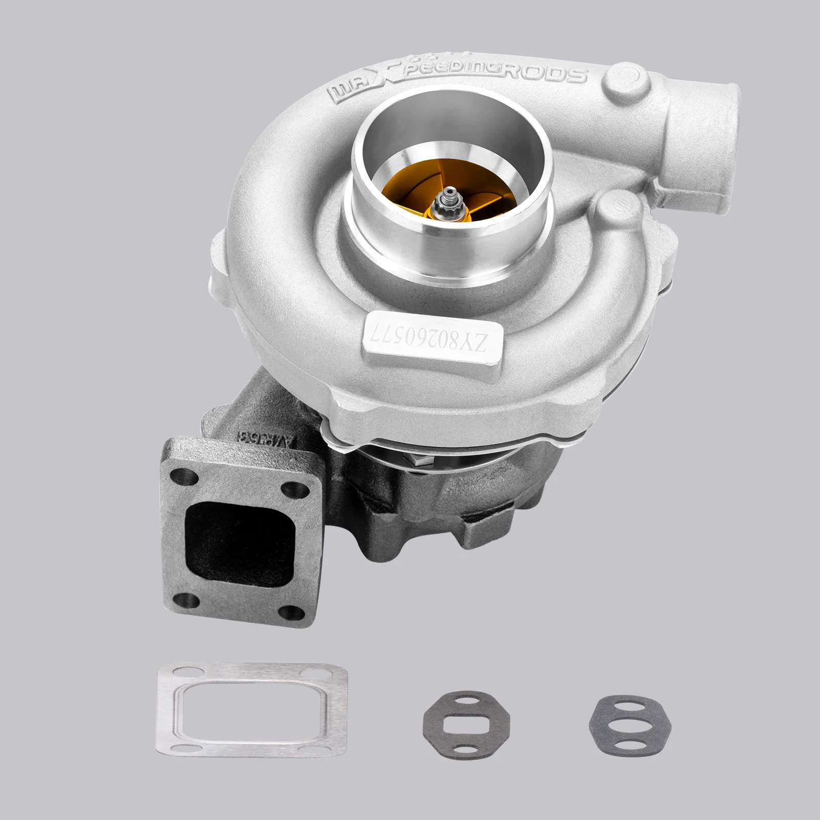 Universeller Turbo T3/T4 T04E T3 A/R .63 Turbolader Ölgekühlt für 1,5L-2,5L