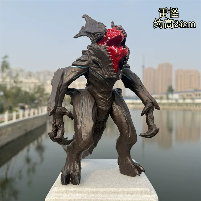 

4 шт., новинка 2025 года, 18-25 см, Scunner Trespasser Axe-Head Hakuja Knifehead Leathback, ПВХ, экшн-фигурка, модель игрушки