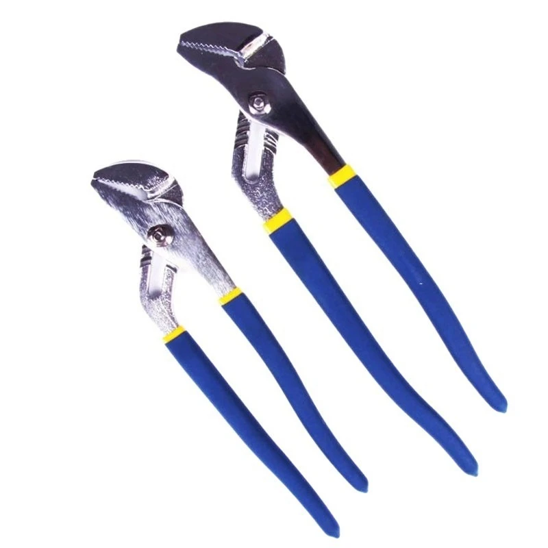Adjustable Water Pump Pliers 10Inch 12Inch Pipe Wrench Plumbing Installation Maintenance Hand Tool