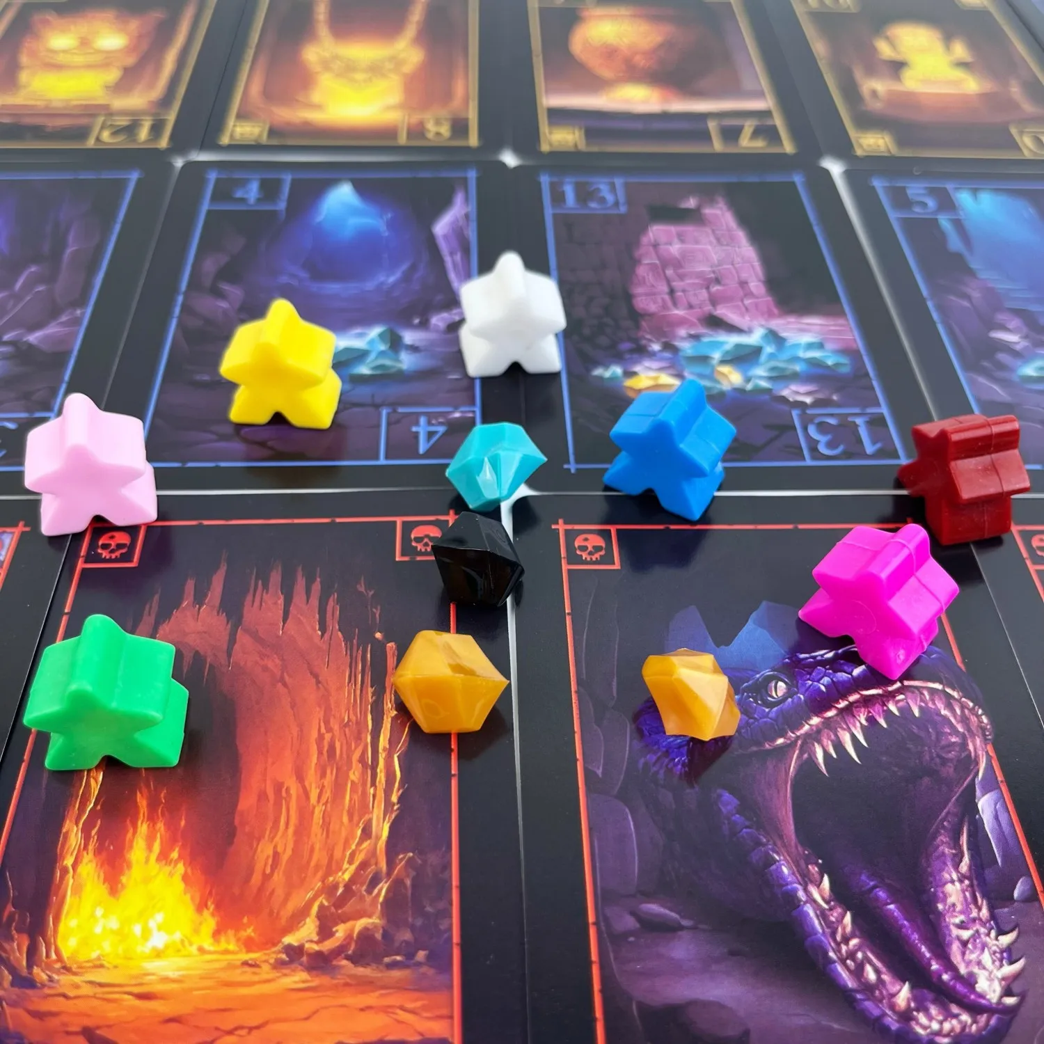Incan Treasure Quest: Strategy Board Game for 3-8 Players (Ages 14+) – Bluff, Bet & Race to Survive Party Gathering Casual Game