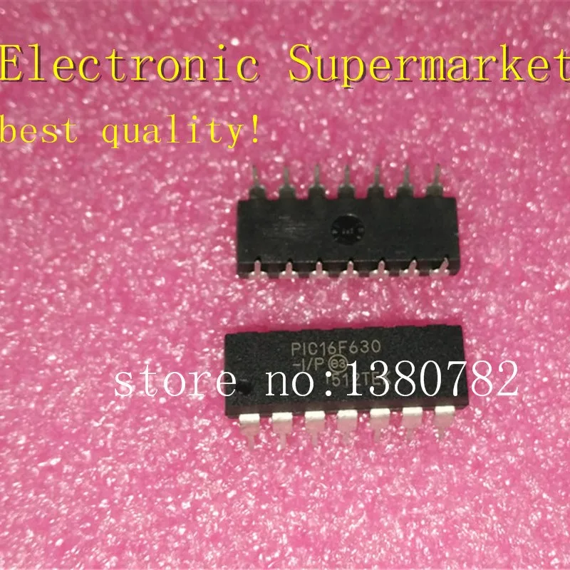 

Free Shipping 5pcs-20pcs/lots PIC16F630-I/P DIP-14 New IC In stock!