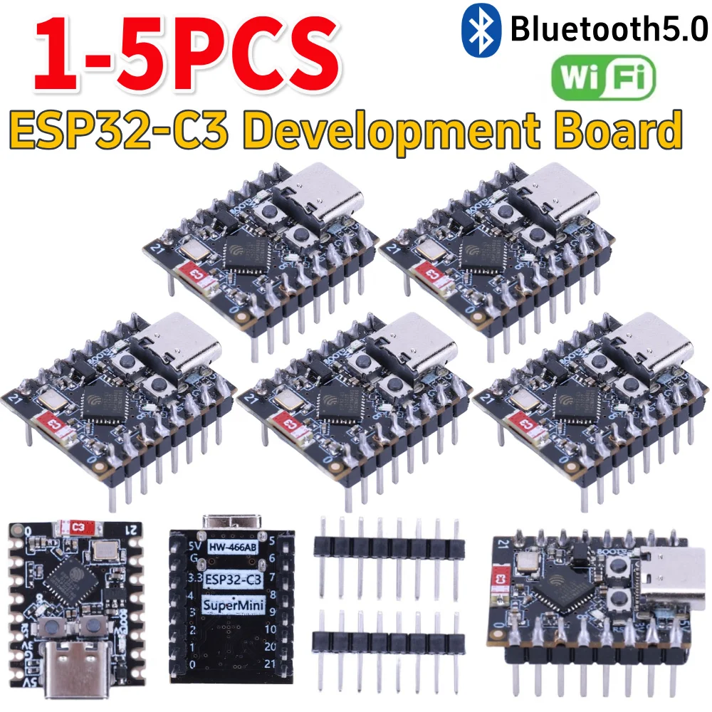 1-5PCS ESP32-C3 Sup…