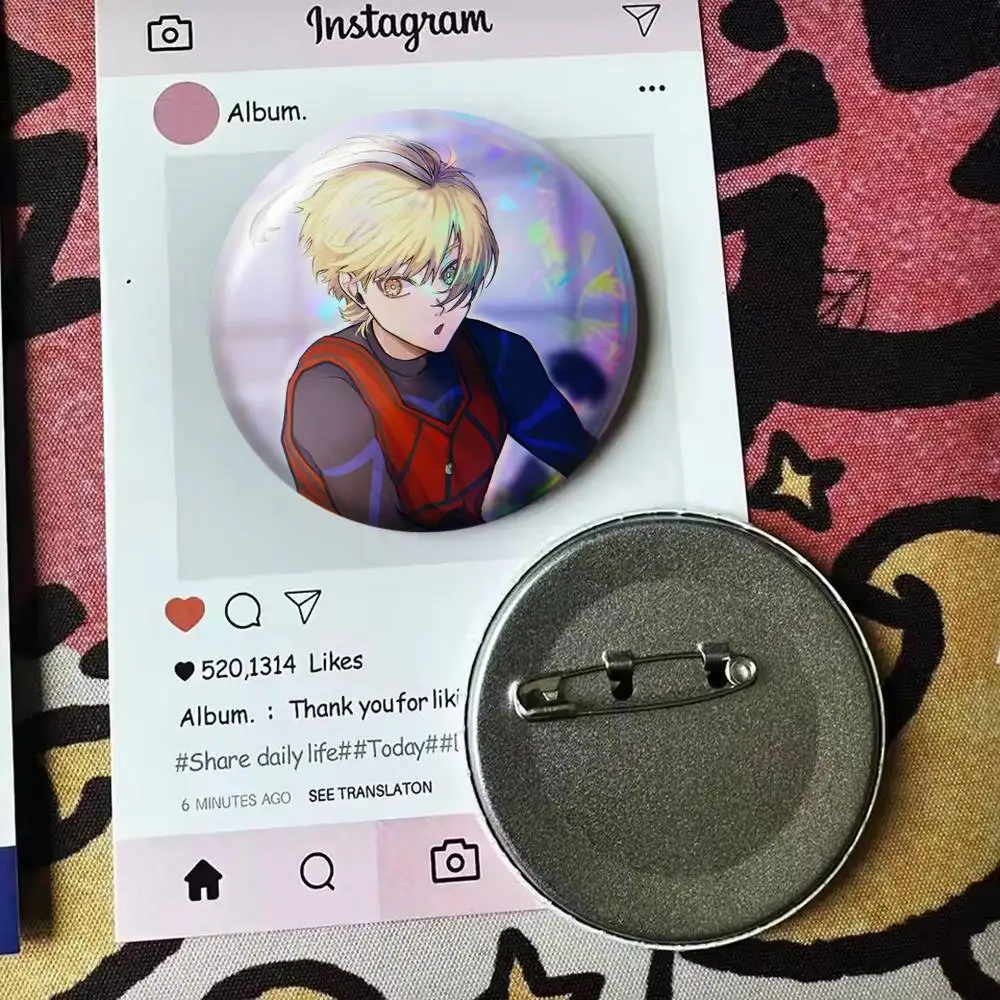 Charles Chevalier  Laser Badge Applicable For Backpack Clothes Hats Decor Creative Accessories