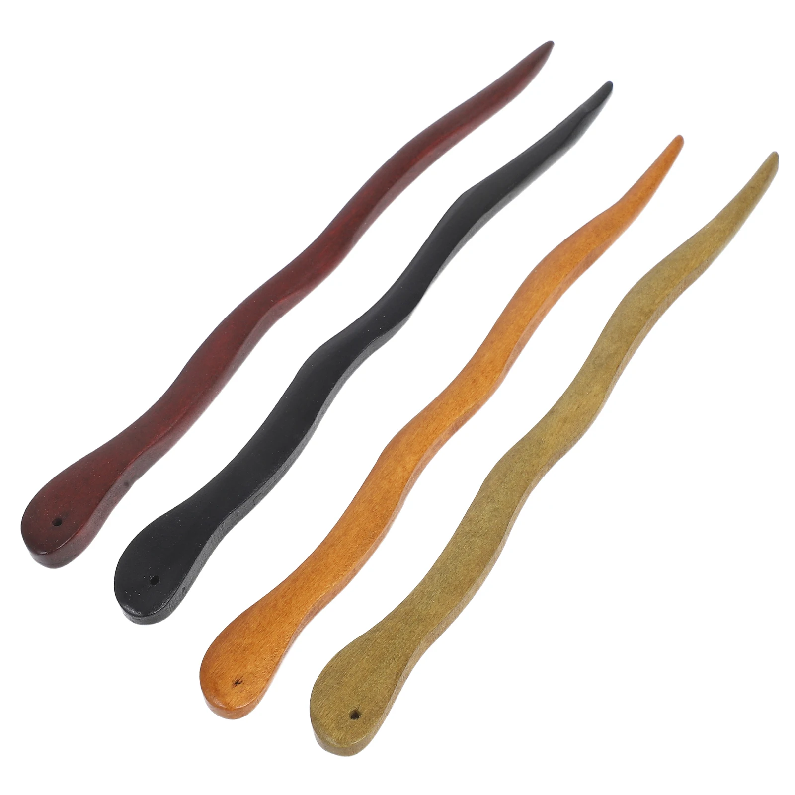 

4 шт., заколки из сандалового дерева, деревянные палочки для женщин, булочки, прически, аксессуары, китайские палочки для еды, ханьфу, вечерние, свадебные, укладка волос