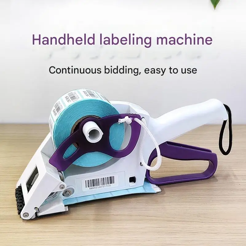 

Handheld Small Automatic Adhesive Labeling Machine - Manual/Auto Carton Label Applicator