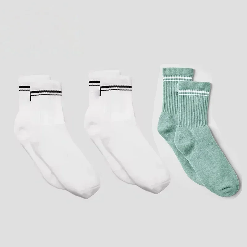 Meias retrô coloridas de ioga para mulheres, meias antiderrapantes para pilates, meias esportivas atléticas, meias para treino de ginástica e corrida