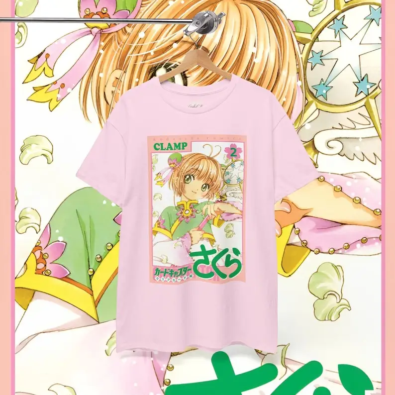 Cardcaptor Sakura Vintage Anime T-Shirt