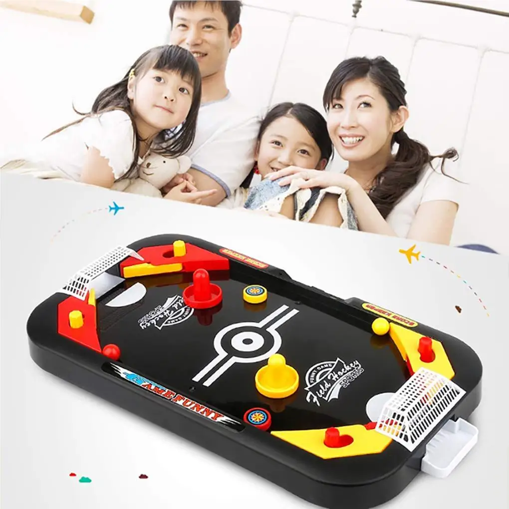 Desktop Battle 2 in 1 Mini Air Hockey Table Educational Toys Indoor