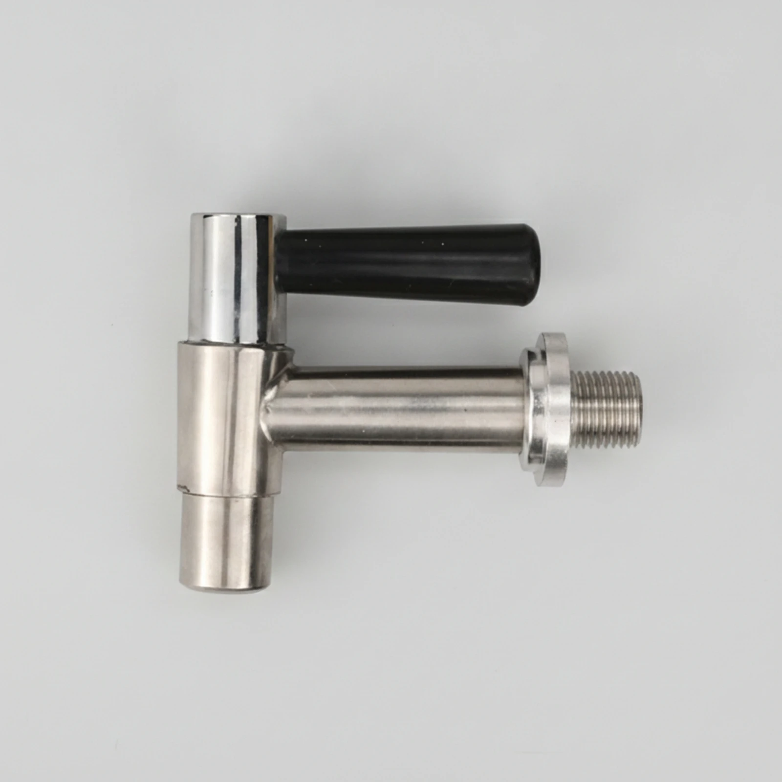Boiling-Water Faucet Heat-Resistant Hot-Water Dispenser Tap Faucet with Curved Spout Compact Low Lead for Commercial Kitchens