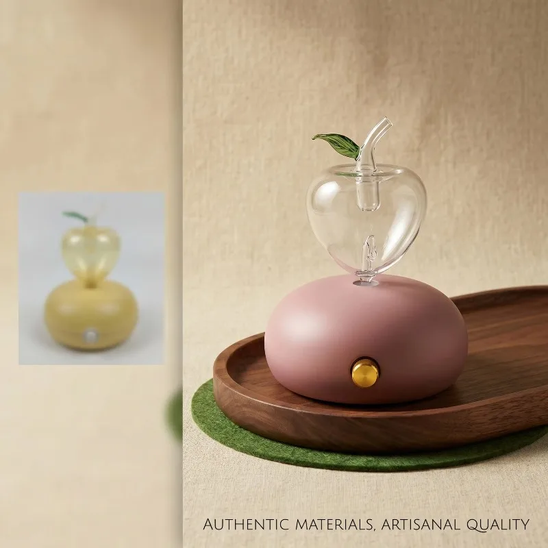 Solid Wood Cool Scent Essential Oil Diffuser, Rechargeable Automatic Fragrance Dispenser, Quiet Foggy Type for Home - view 2
