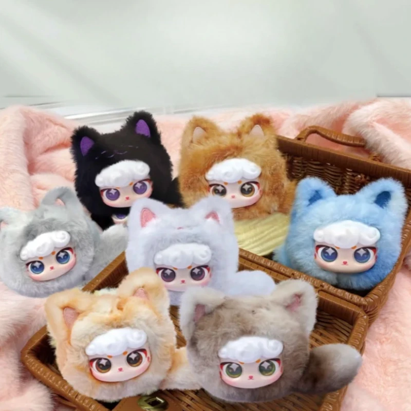

Lucky Meow IV Series слепая коробка креативная кукла милая мини-сумка украшение кулон настольный орнамент загадочная коробка модный подарок-сюрприз
