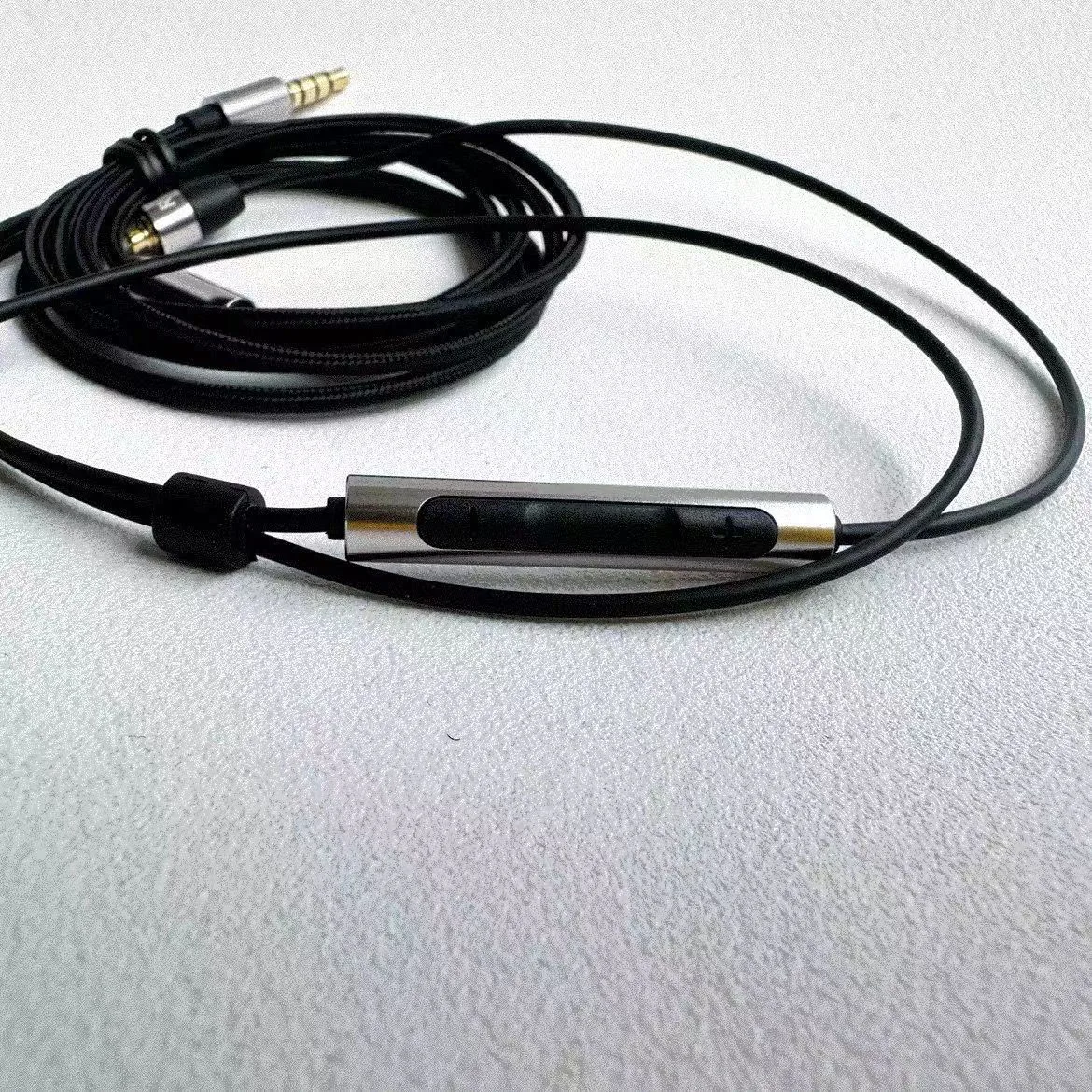 K3003 Earphone Upgrade Cable 3.5mm to MMCX Braided Nylon Wire Replacement Headphone Cable 3.5mm Wired Earphones