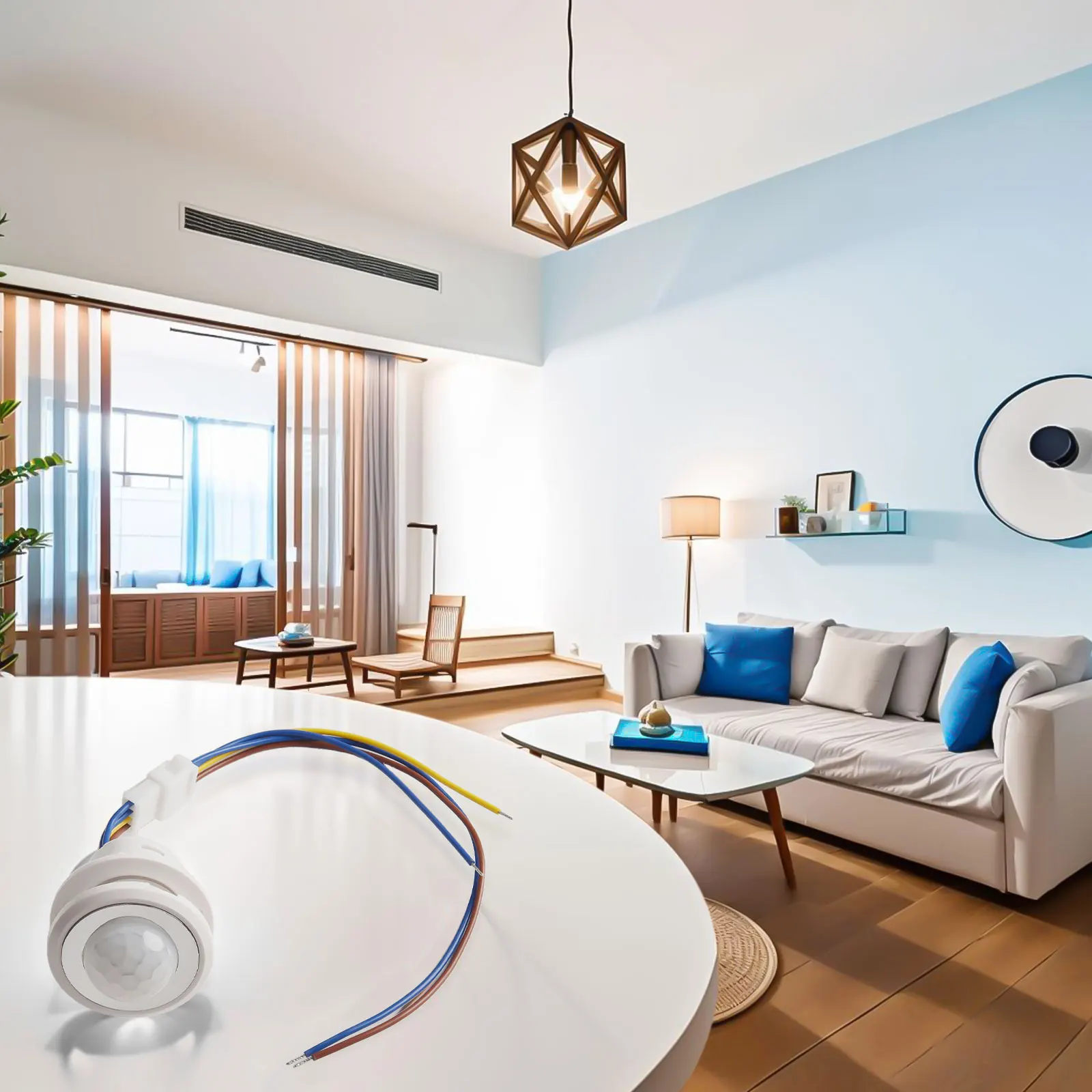 M Home Lighting LED PIR Infrared Motion Sensor Switch Energy Saving Application Easy Installation Areas Efficient