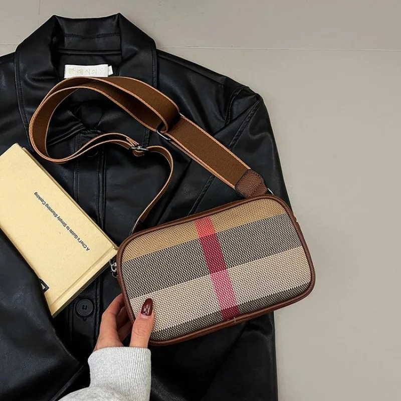 

Современная-элегантная новинка 2025 года, женская роскошная брендовая кожаная сумка на плечо, известный дизайнер, повседневная, популярная, элегантная ​