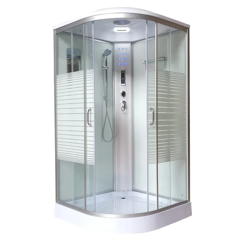DSA shower room integral bathroom tempered glass bath room fan-shaped household shower room integrated closed bathroom