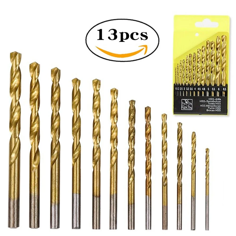13PCS Drill Bit Set…