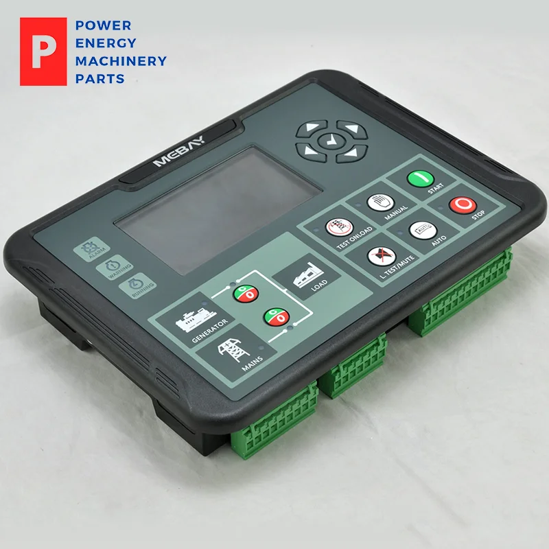 Original Mebay DC92D Generator Controller LCD Display Self-starting Control Board Diesel Genset Spare Parts