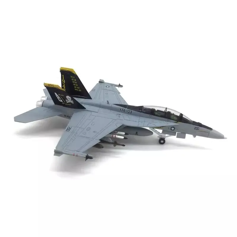 Modelo de aeronave de liga de simulação de lutador de ataque dos EUA em escala 1:100