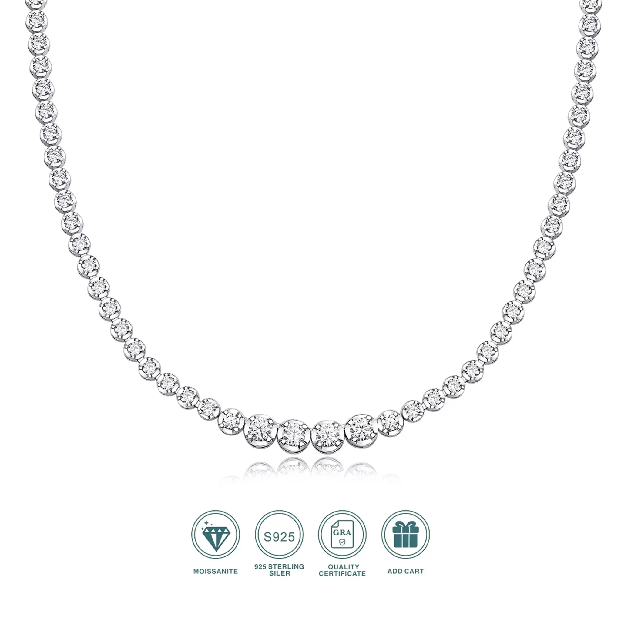 #26 Compare Moissanite Necklaces Before You Buy