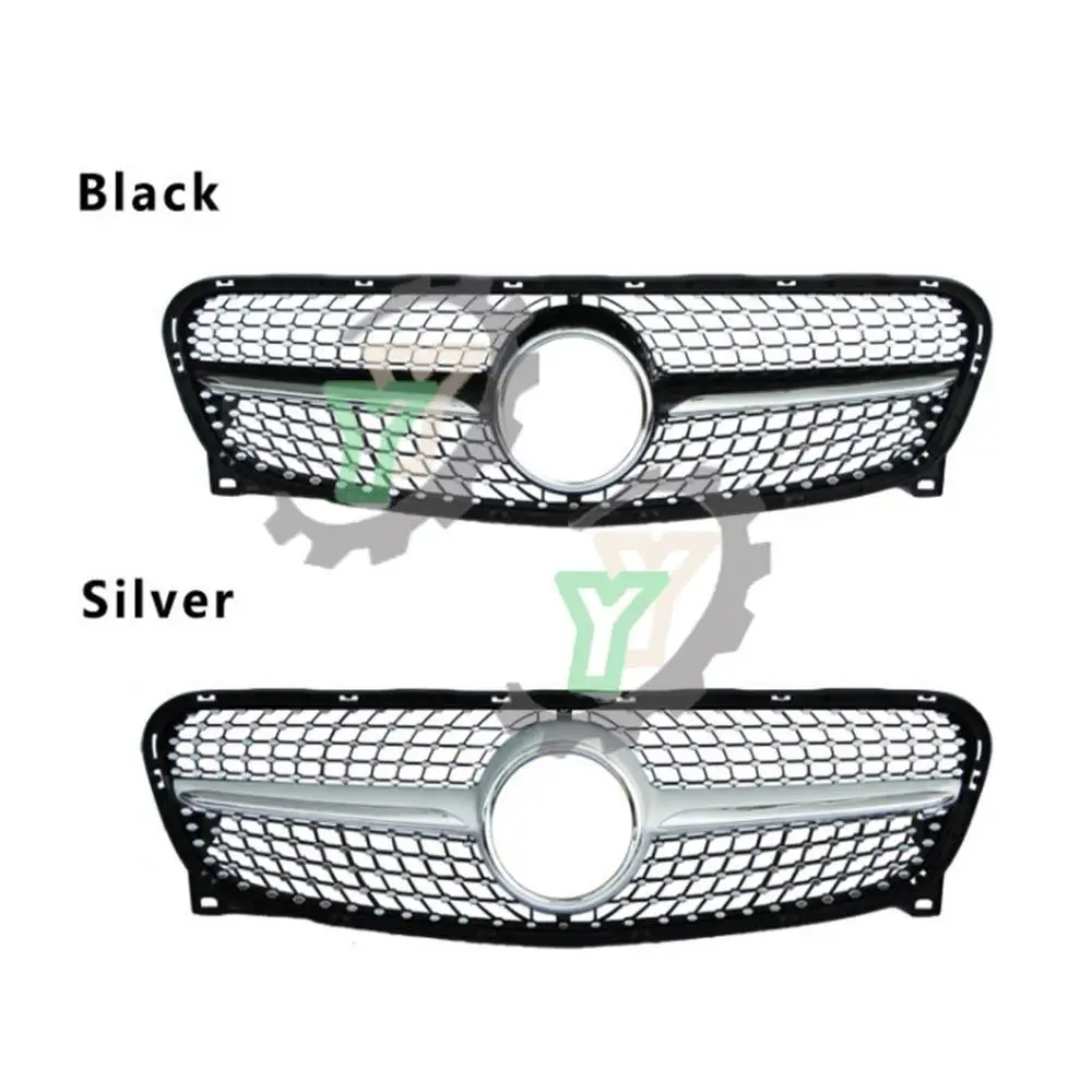 Car Accessory Front Bumper Upper Grille Racing Grill For Mercedes-Benz GLA-Class X156 GLA180 GLA200 GLA250 GLA45 2014 2015 2016