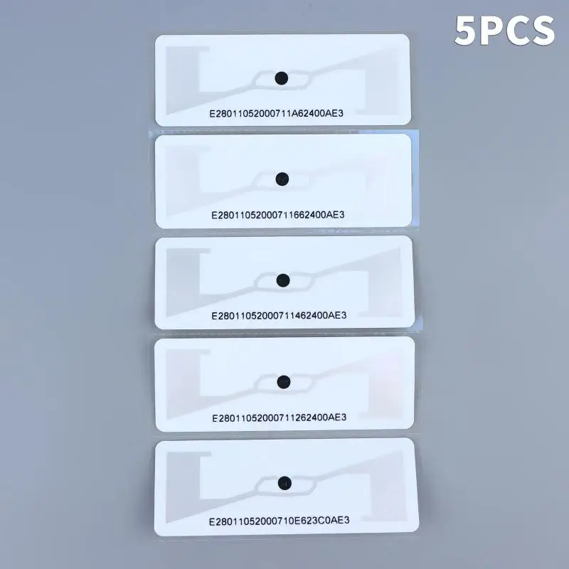 Waterproof UHF 860-960Mhz RFID Tag Sticker for Vehicle Windshield Parking Lot Access EPC 6C Label