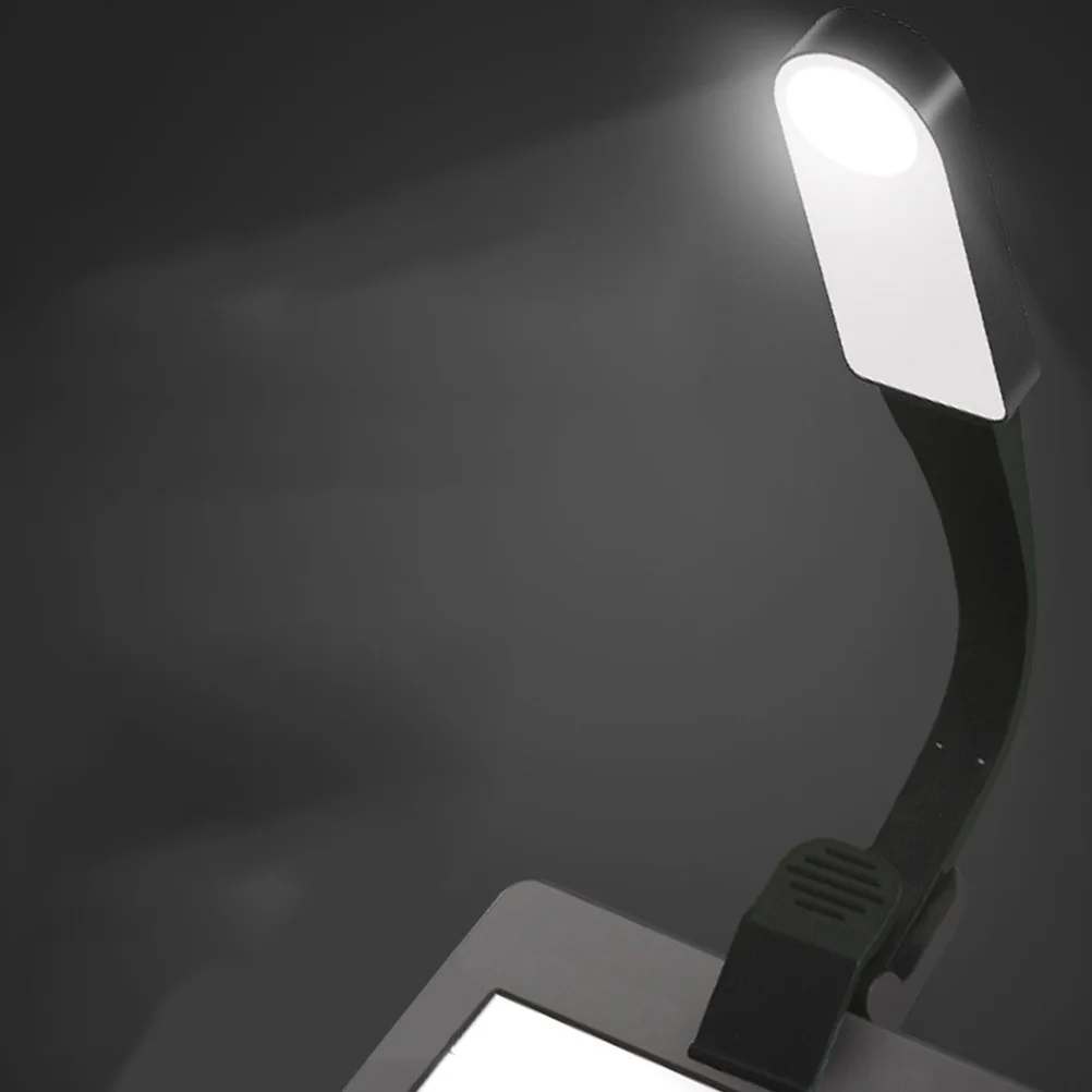 LED-leeslamp met clip-on-functie USB-oplaadboeklicht voor studie aan het bed Oogbescherming Compact ontwerp