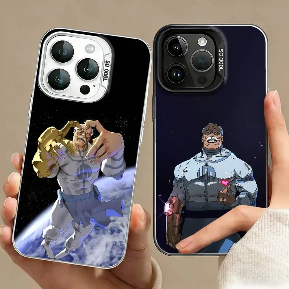 

Powerful C-Conquest Phone Case For iPhone 17,16,15,14,13,12,11 Plus,Pro Max,XS,Colored silver phone case