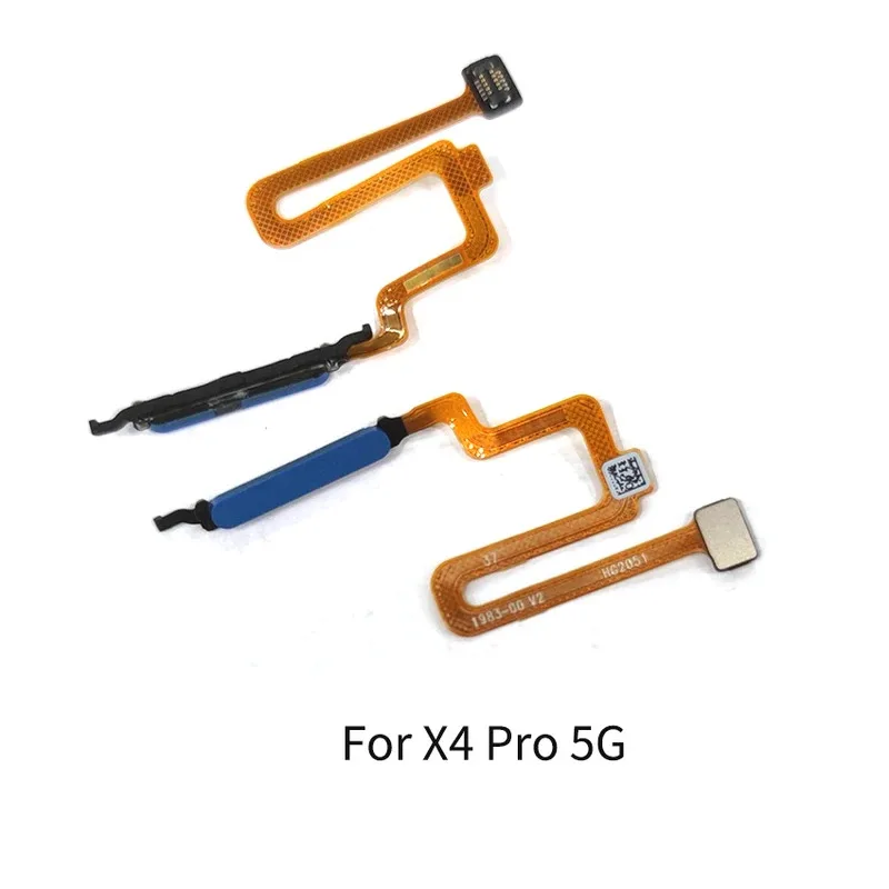 

For Xiaomi Poco X4 Pro 5G / X4 GT Power Button Fingerprint Sensor Flex Cable Repair Parts