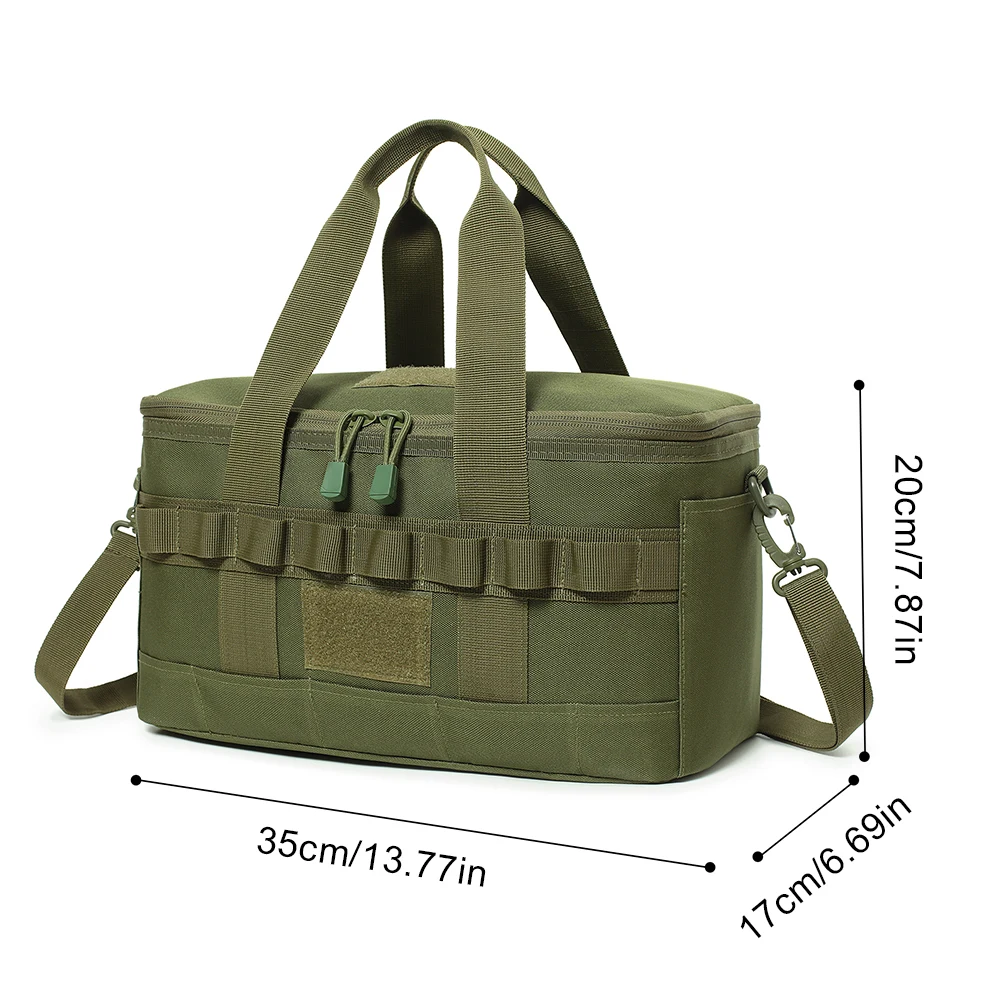 Outdoor Heavy Duty Lunch Bag Insulated Thermal Cooler Bag Camping Cooler for Camping Picnic Beach Work Trip