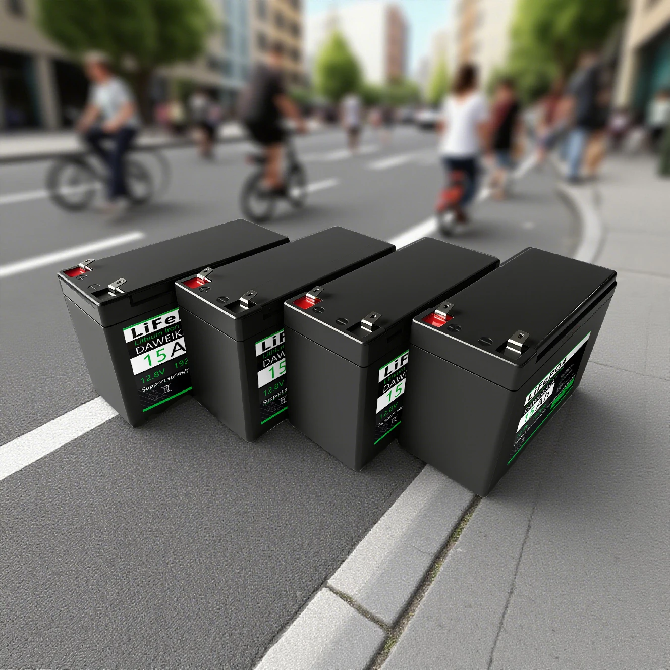 6Ah 12Ah 15Ah 12V LiFePO4 بطارية للأطفال سيارة سكوتر مع المدمج في BMS قابلة للشحن بطاريات ليثيوم فوسفات الحديد