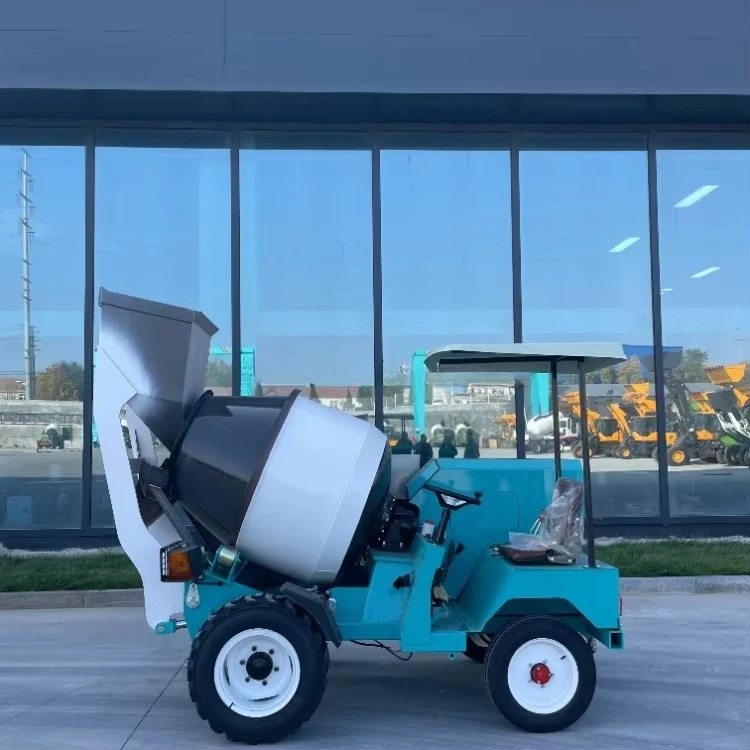 High Productivity Self Loading Concrete Mixer Truck Automatic Mobile Concrete Mixing and Transport Construction Machine