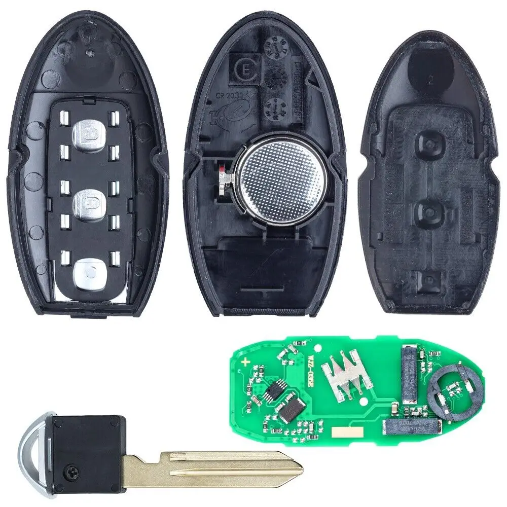 DIYKEY Smart Proximity Remote Key Fob 3 Buttons 315MHz ID46 for Nissan Murano 370z for Infiniti EX35 EX37 FX35 QX50 KR55WK49622