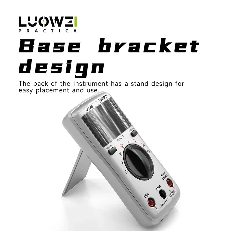LUOWEI LW-M8 Digital Multimeter Auto-Ranging Multimeter for Phone PCB Repair Voltage Current Resistance Capacitance Test Tool