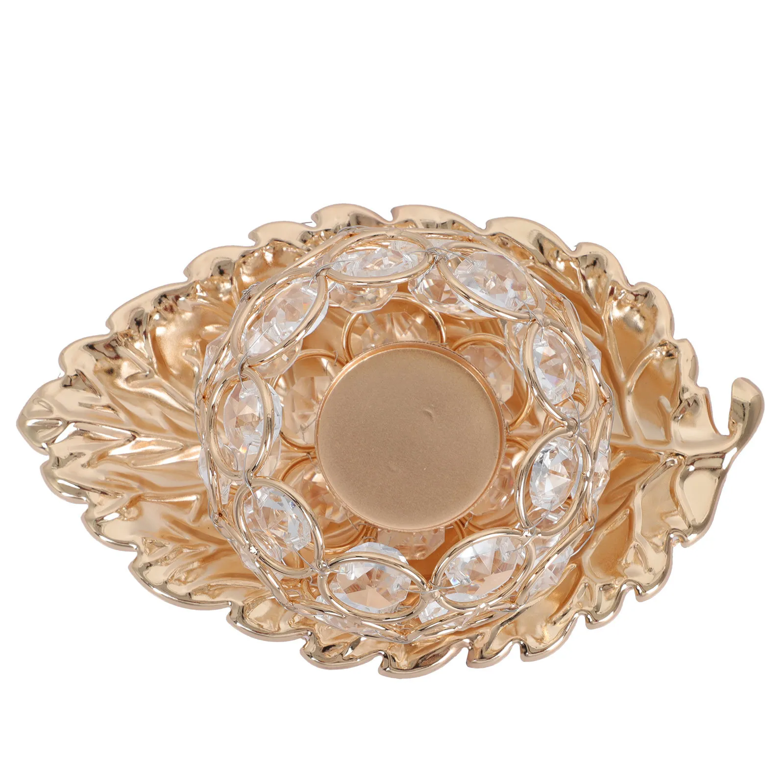 

Vintage Crystal Candlestick Elegant Creative Candleholder Romantic Wedding Holders Decorative Stand Home