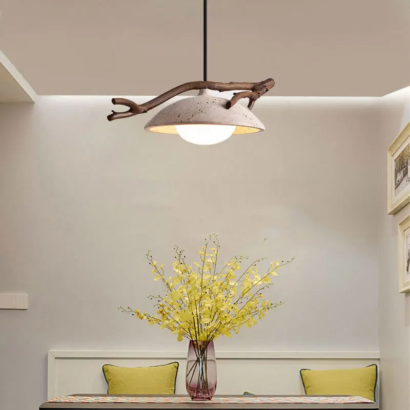 

Wabi Sabi Style Antique Japanese Chandelier High-End Homestay Restaurant Zen Inspired Chinese Retro Decoration Atmosphere Light
