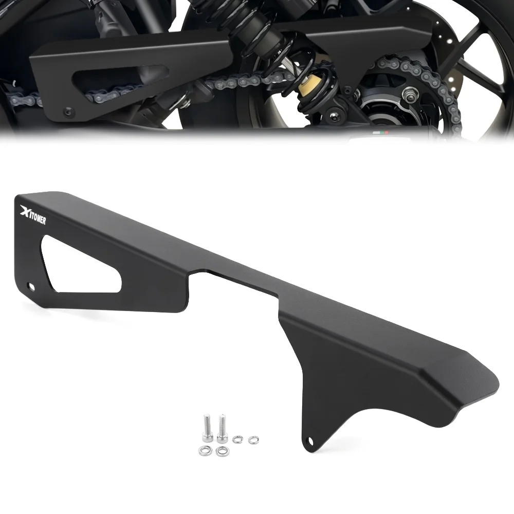 

Motorcycle Aluminum Chain Guard Protector Decoration Chain Cover CMX1100 / Rebel 1100 2021-2023 2024 2025 CMX 1100 For Honda