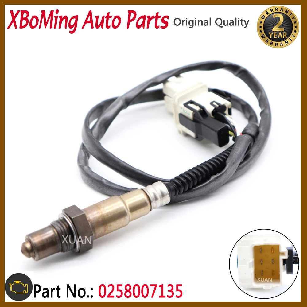 XBoMing Lambda O2 Oxygen Sensor 0258007135 For VOLVO XC90 T6 2.9L 2002-2006 S80 3.0L T6 2001-2006