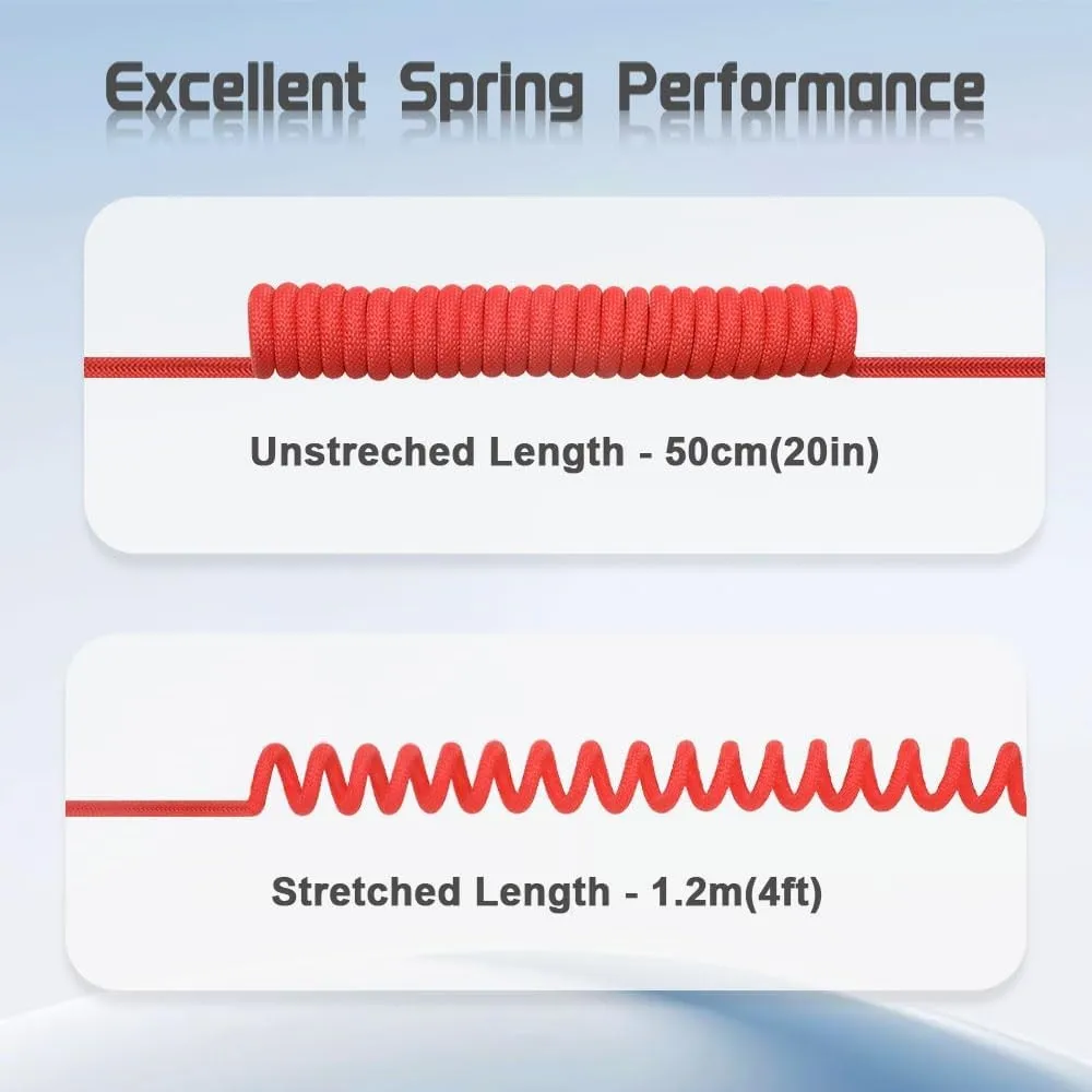 

NP-F Dummy Battery to Red Dtap Braided Ultra Soft Power Cable for Atomos Ninja V