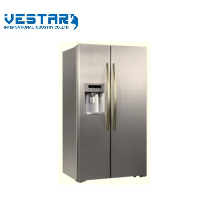 Hot Selling Customized LOGO Home Appliance Double 2 Doors Side by Side Door in Door Refrigerator with CE/CB