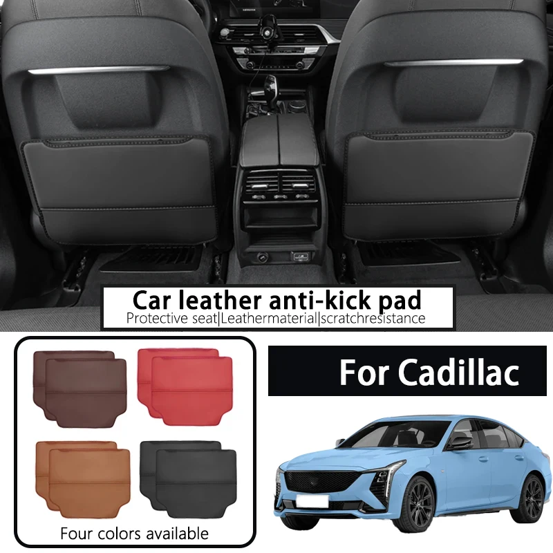 

Suitable for 25 models of Cadillac XT5/XT6/XT4/CT5/CT6/CT4 rear seat back anti-kick mats