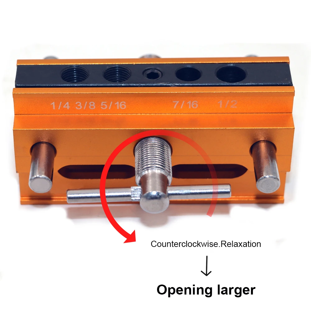 Kit de fijación de clavijas para taladro, herramientas de carpintería, Kit de guía de taladro