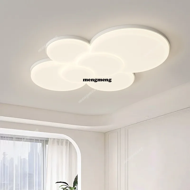 M138Cream wind living room ceiling light full spectrum eye protection main light Zhongshan lamp