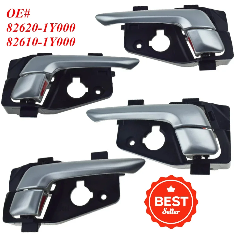 

Left Right Car Interior Door Handles Inside Inner Door Handle for Kia Picanto/Morning 2011-2016 82620-1Y000 82610-1Y000