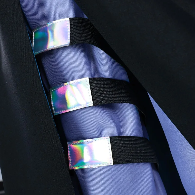 Anime Alien Bühne Cosplay Kostüm Ivan Schwarze Perücke Rollenspiel Halloween Karneval Party Outfit